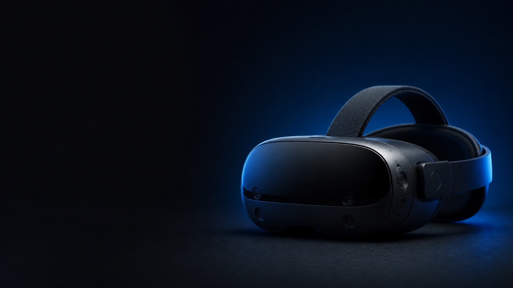 Тематическая фотореалистичная иллюстрация раздела «VR- и AR-устройства». Иллюстрация для страницы «Продать VR- или AR-устройство в Москве дорого сегодня».